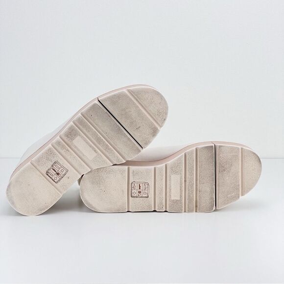 Dolce Vita Toyah Platform Sneakers in White Leather Women’s Size 9 - Picture 13 of 13